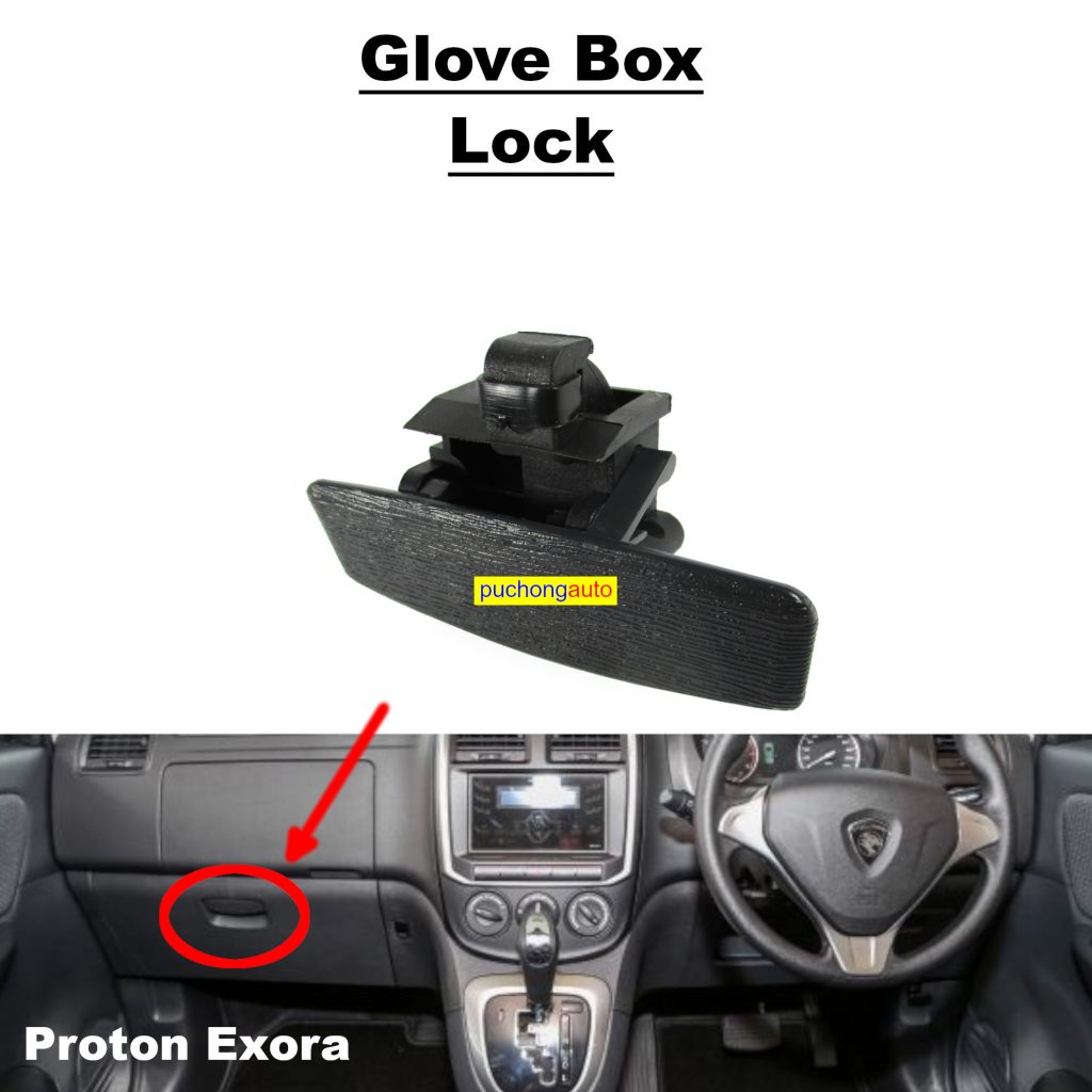 Glove Box Lock Dashboard Drawer Laci Proton Exora Gen Persona Saga