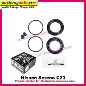 Nissan Serena C23 - 58mm - Front Disc Brake Depan Caliper Rebuild / Repair Kit