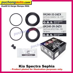 Kia Spectra Sephia - 54mm / 34.5mm - Front Rear Disc Brake Depan Belakang Caliper Rebuild / Repair Kit